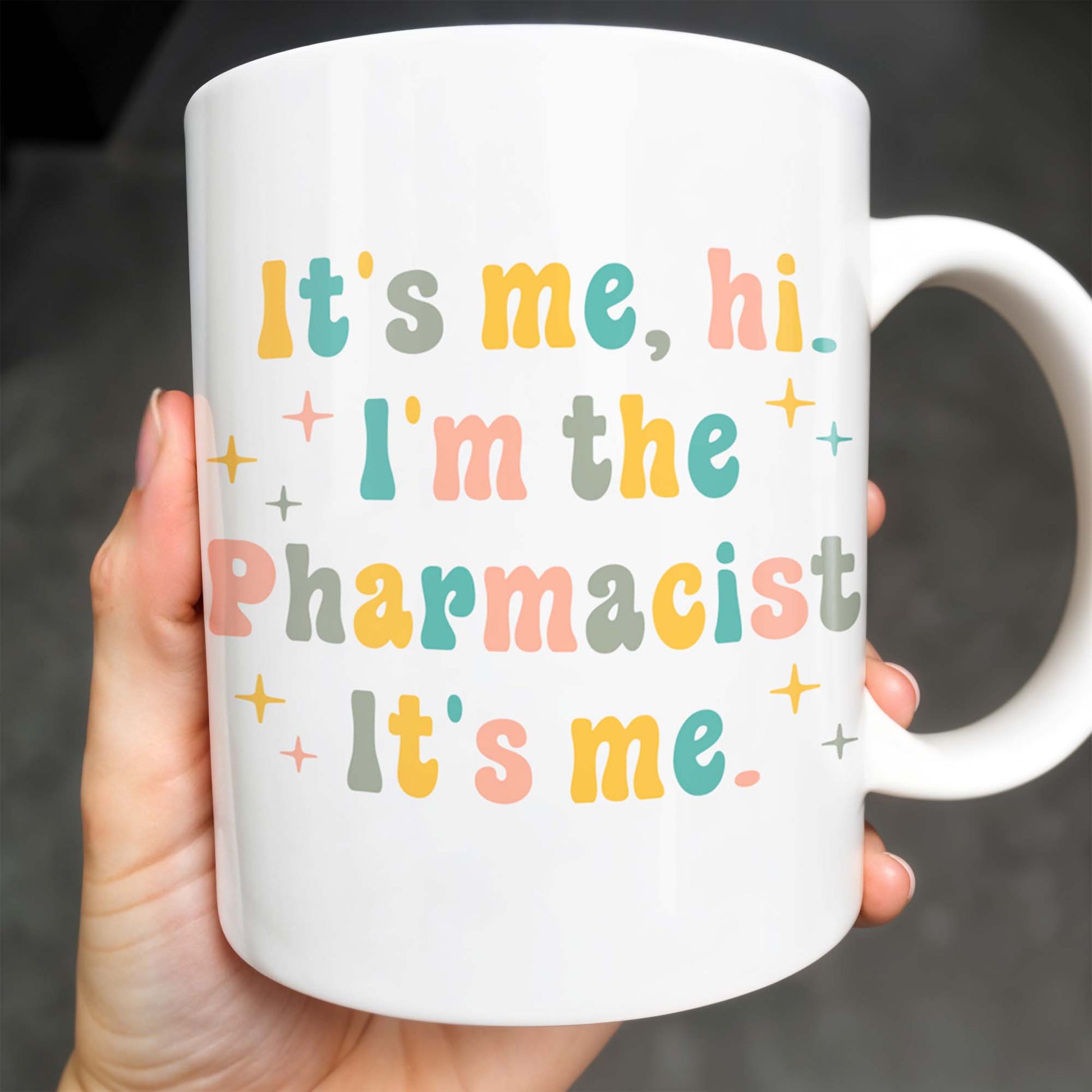 It's Me, Hi. I'm The Pharmacist. It's Me, Pharmacist Lab Coat and Medical Tools