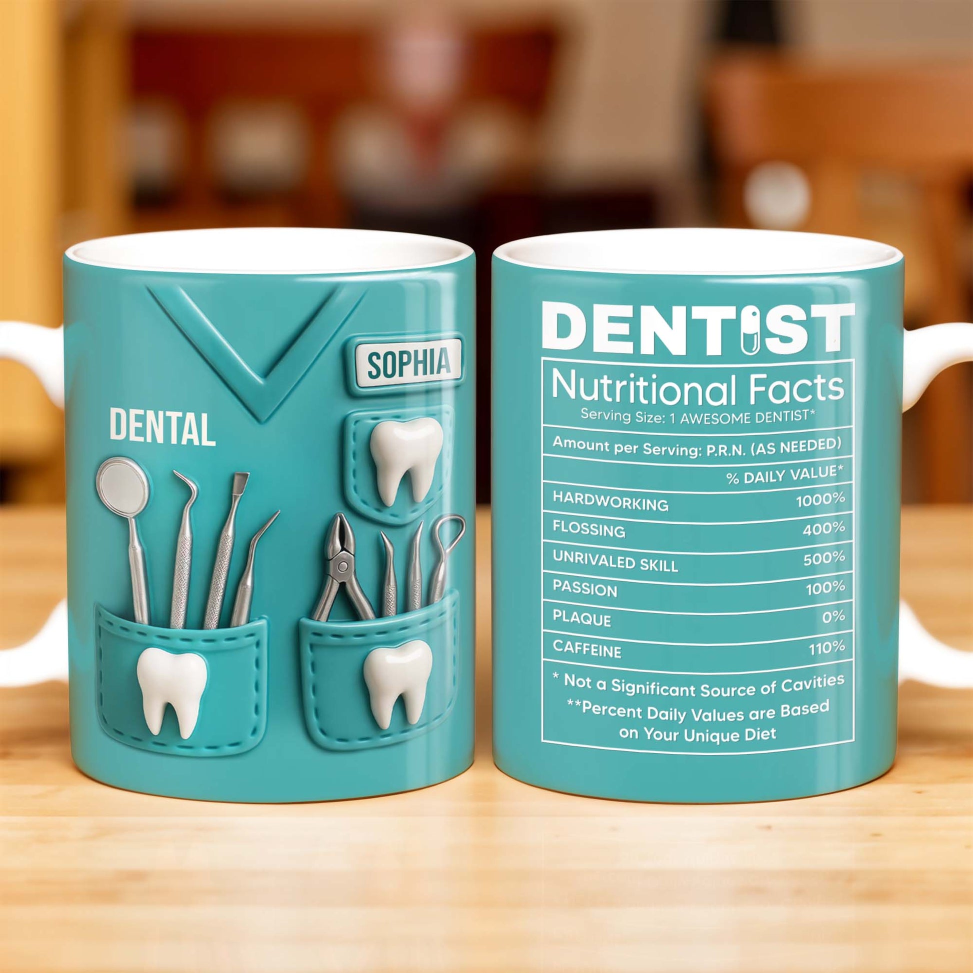 Dentist Nutritional Facts, Serving Size 1 Awesome Dentist