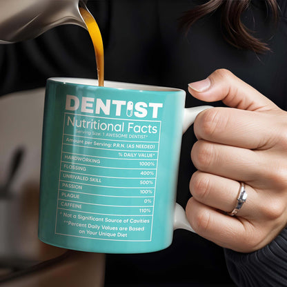 Dentist Nutritional Facts, Serving Size 1 Awesome Dentist