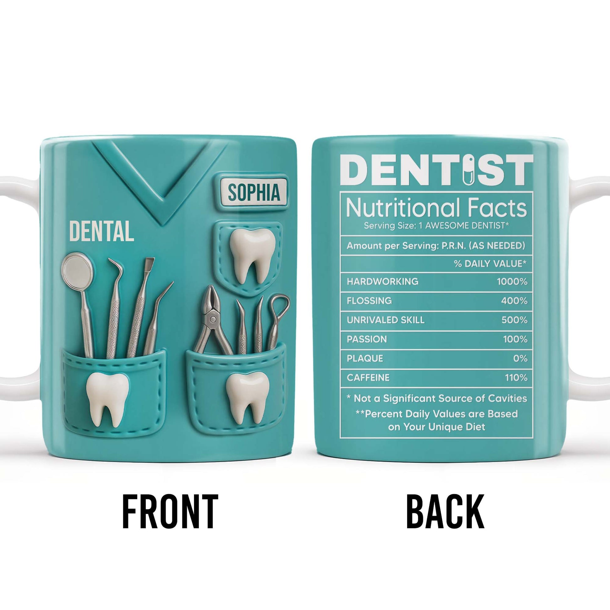 Dentist Nutritional Facts, Serving Size 1 Awesome Dentist