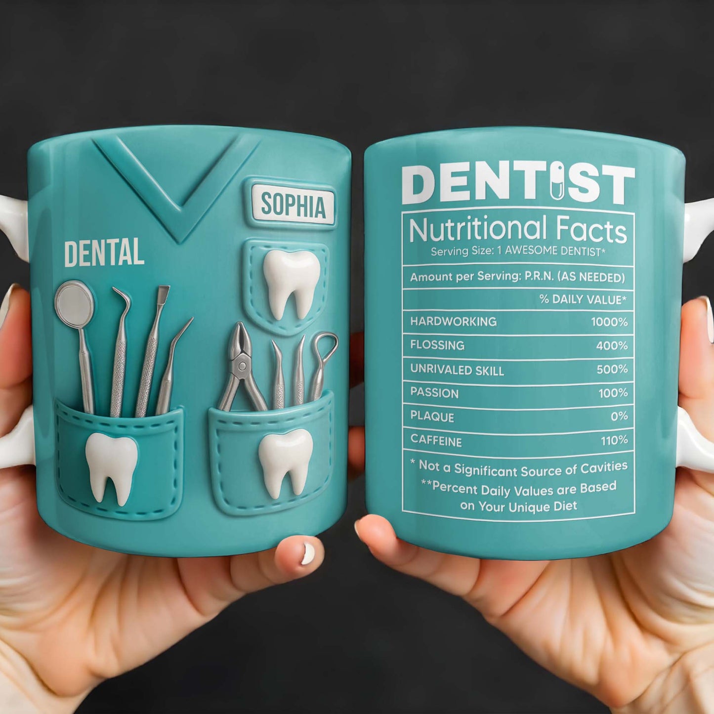 Dentist Nutritional Facts, Serving Size 1 Awesome Dentist