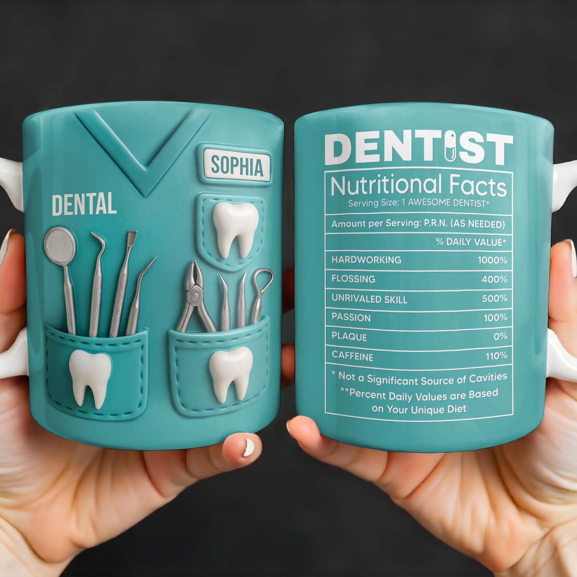 Dentist Nutritional Facts, Serving Size 1 Awesome Dentist