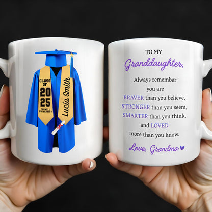 To My Granddaughter, Always Remember You Are Braver Than You Believe