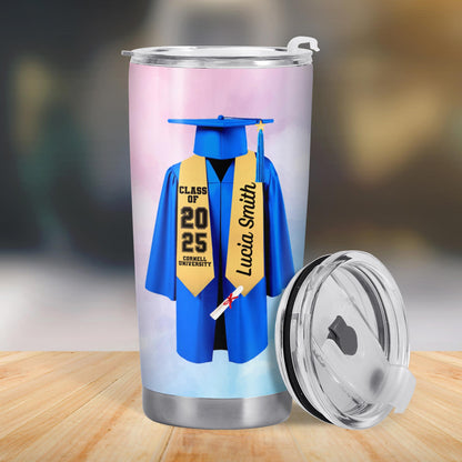 Celebrate Academic Achievements, Graduation Gown and Diploma