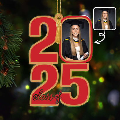 Class Of [year], Graduation Cap And Diploma