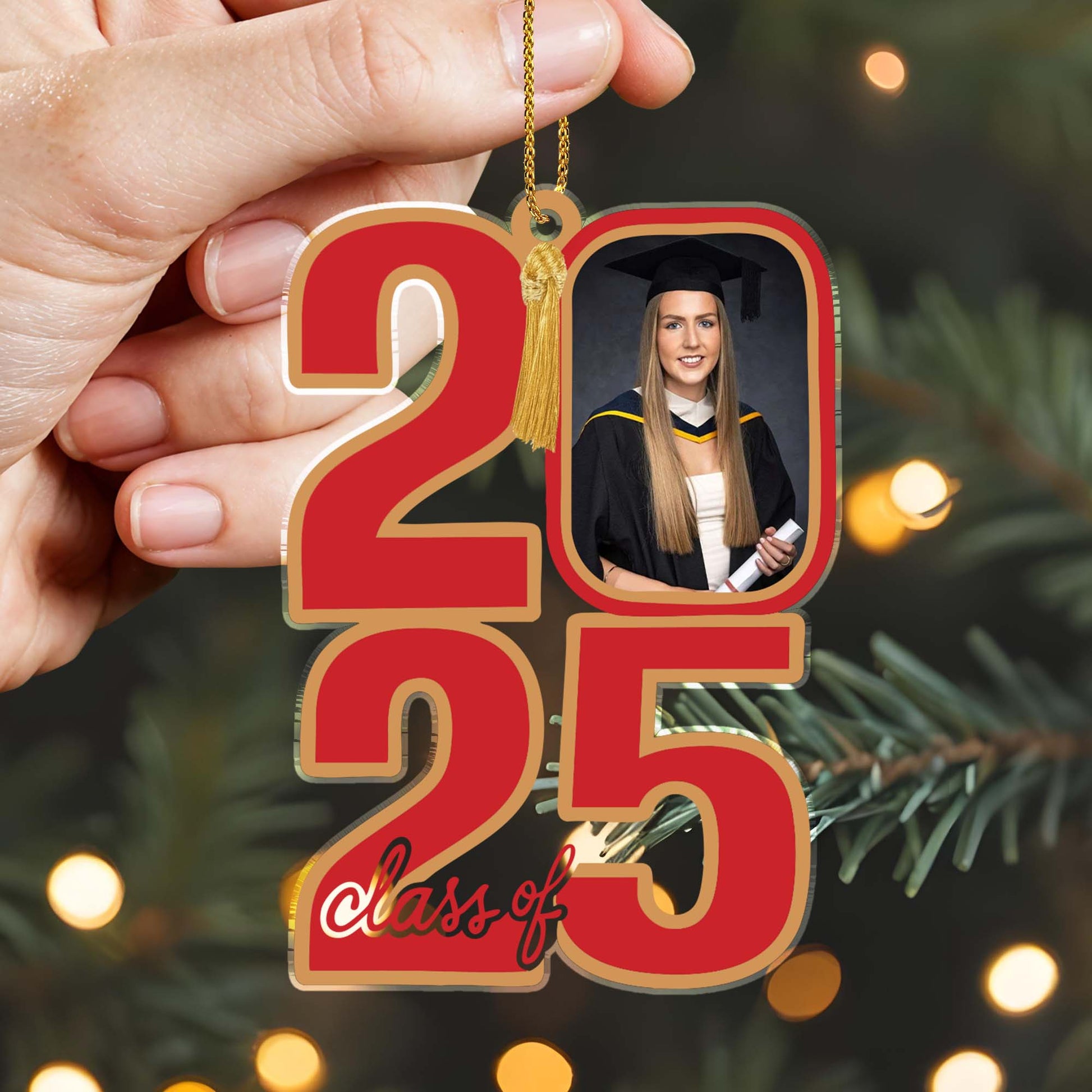 Class Of [year], Graduation Cap And Diploma