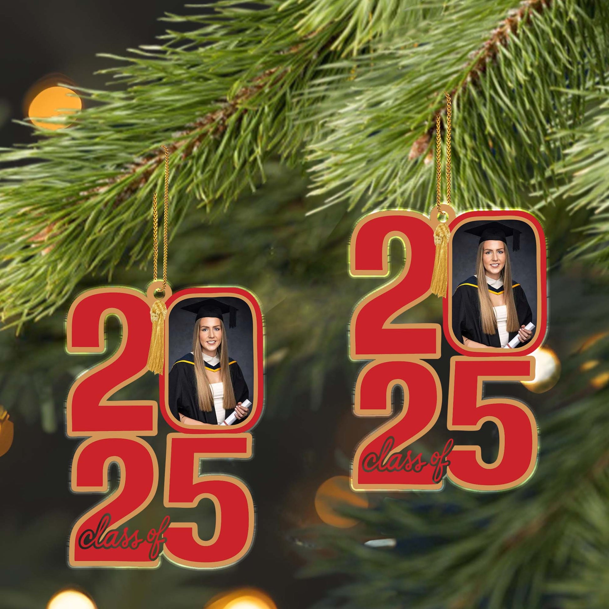 Class Of [year], Graduation Cap And Diploma