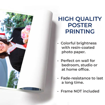 The End Of An Era, Celebrating Your Graduation - Personalized Custom Vertical Poster - GRAD322_VPOS