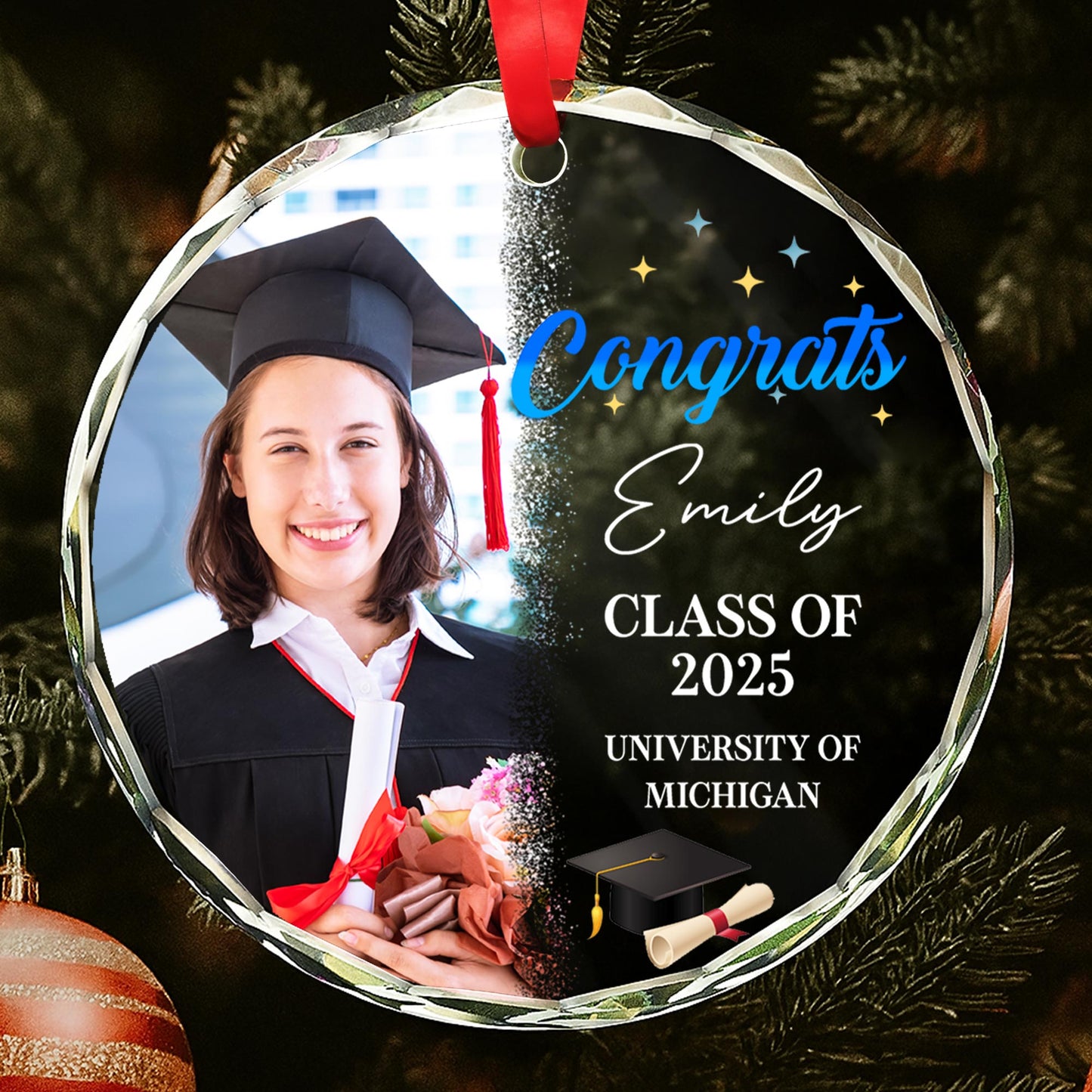 Congrats Class of 2025 Featuring Graduation Cap