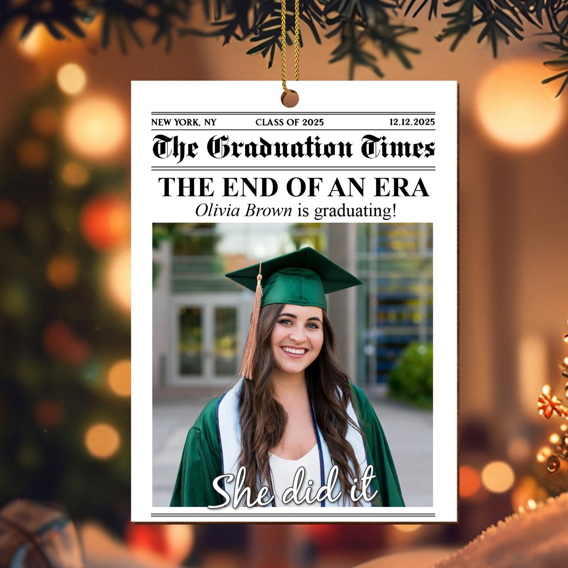 She Did It, Celebrate The Graduation Day