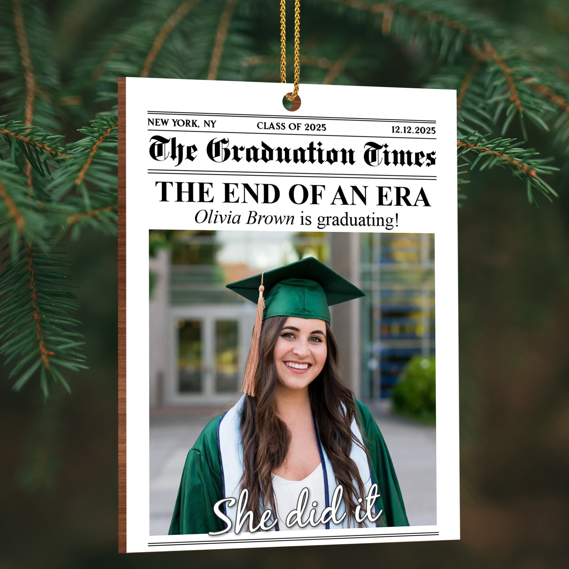 She Did It, Celebrate The Graduation Day