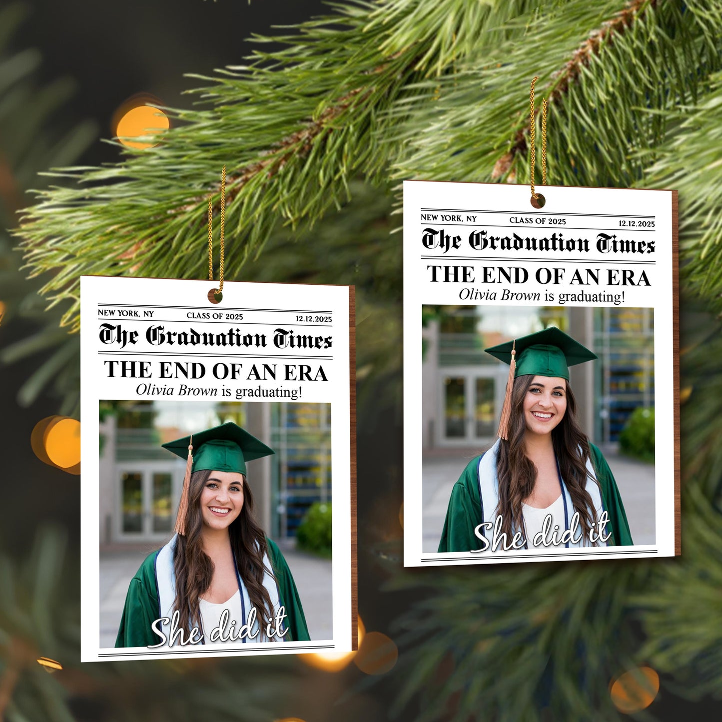 She Did It, Celebrate The Graduation Day