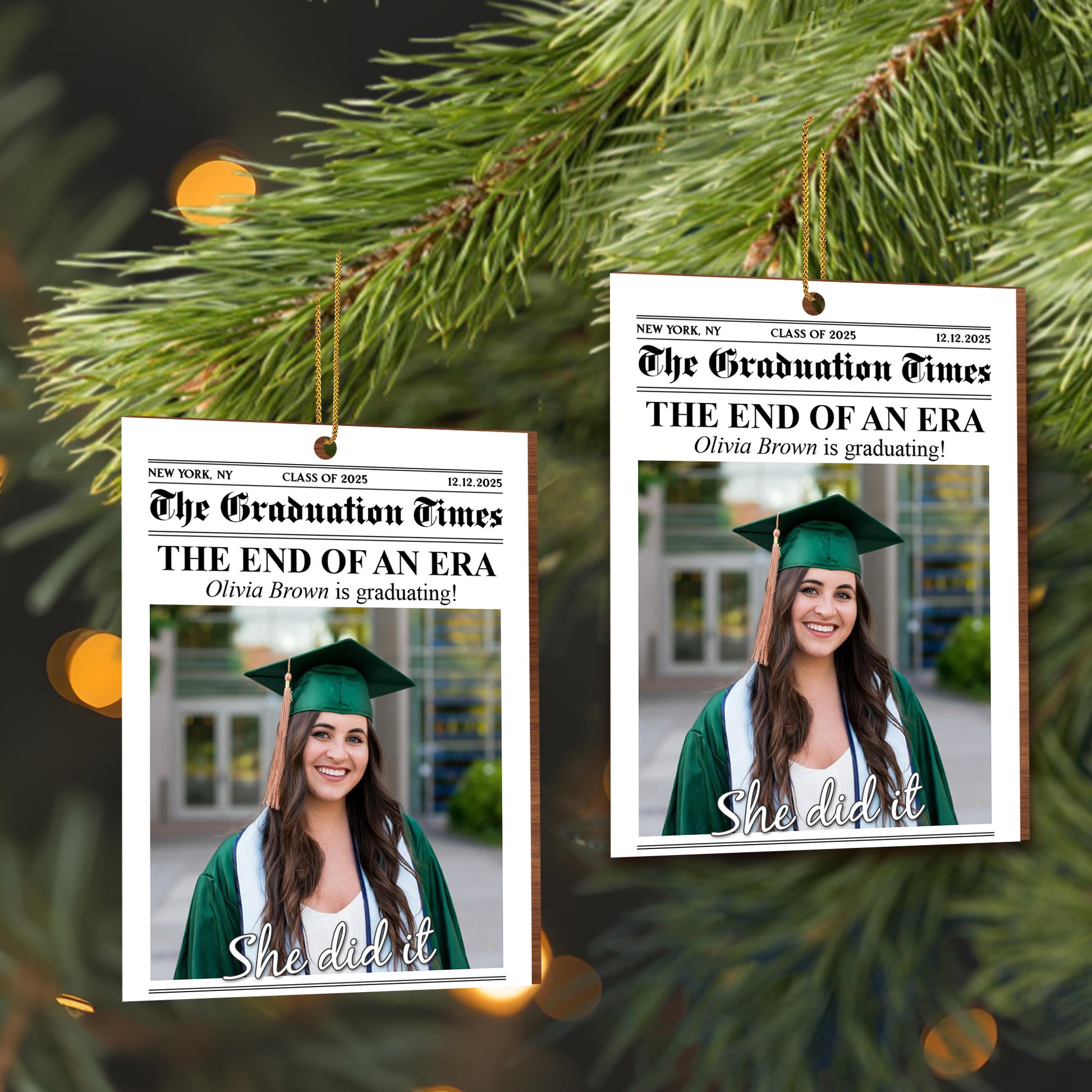 She Did It, Celebrate The Graduation Day