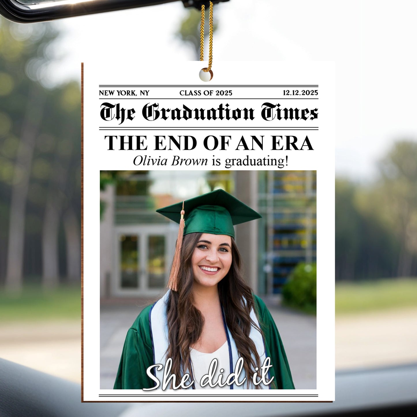 She Did It, Celebrate The Graduation Day