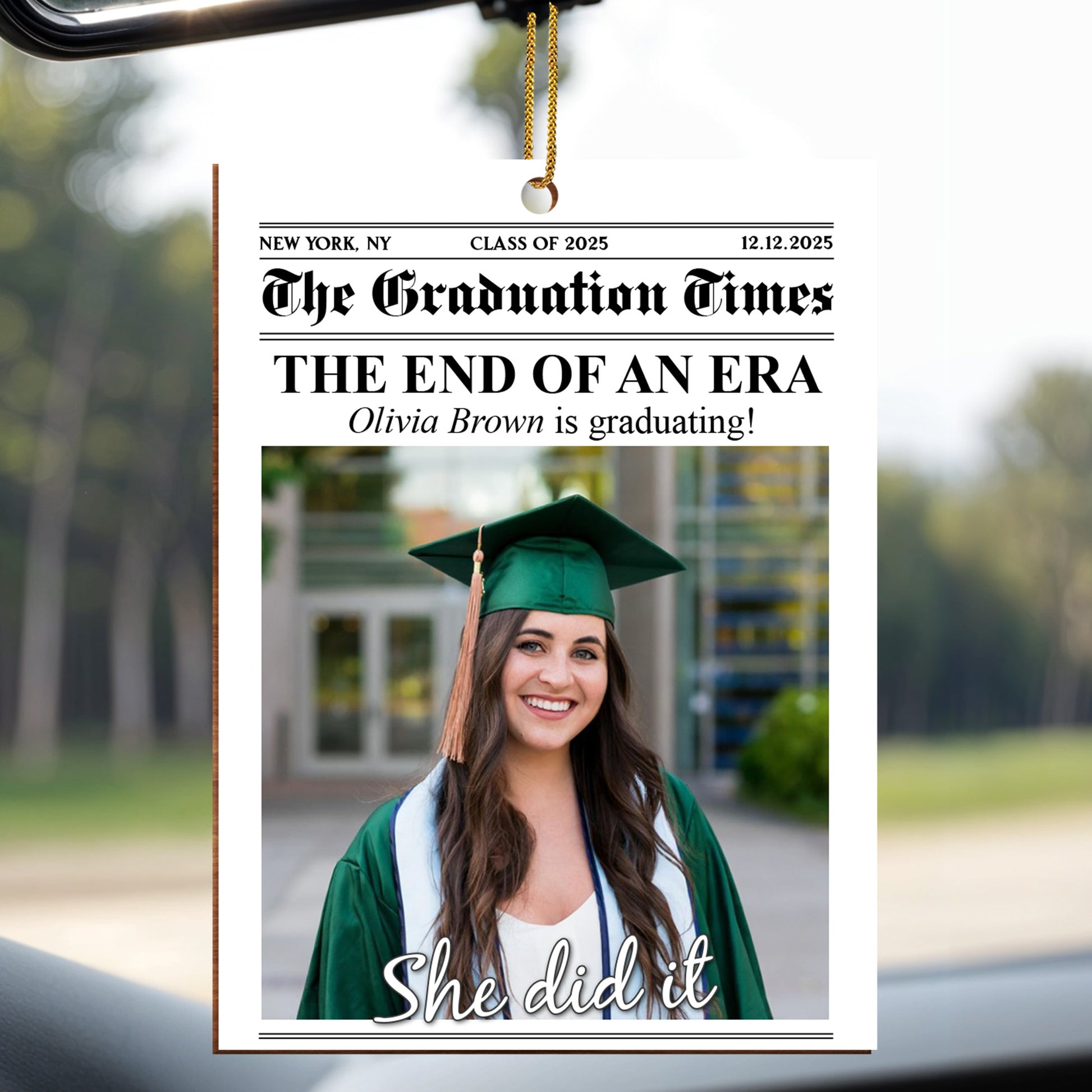 She Did It, Celebrate The Graduation Day