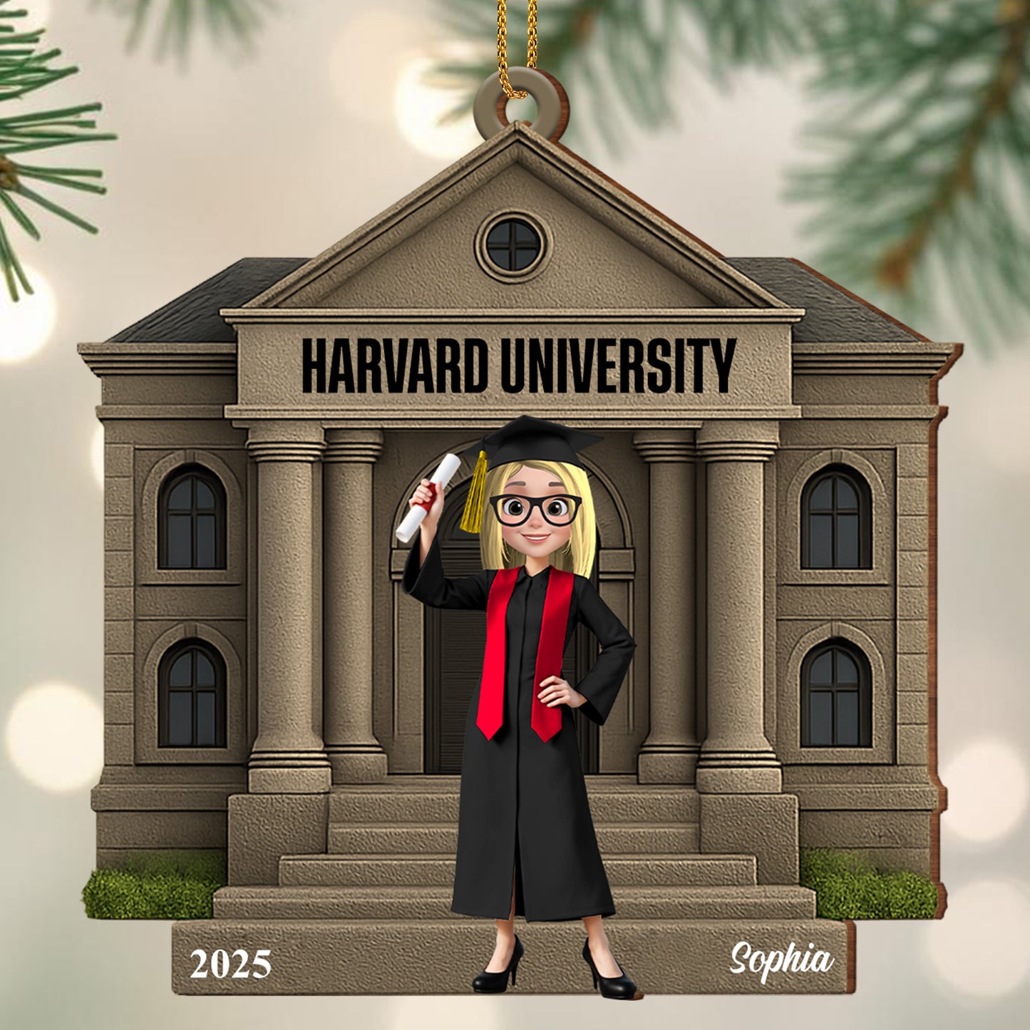 Celebrate Your Academic Achievement, Graduate In Cap And Gown