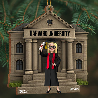 Celebrate Your Academic Achievement, Graduate In Cap And Gown