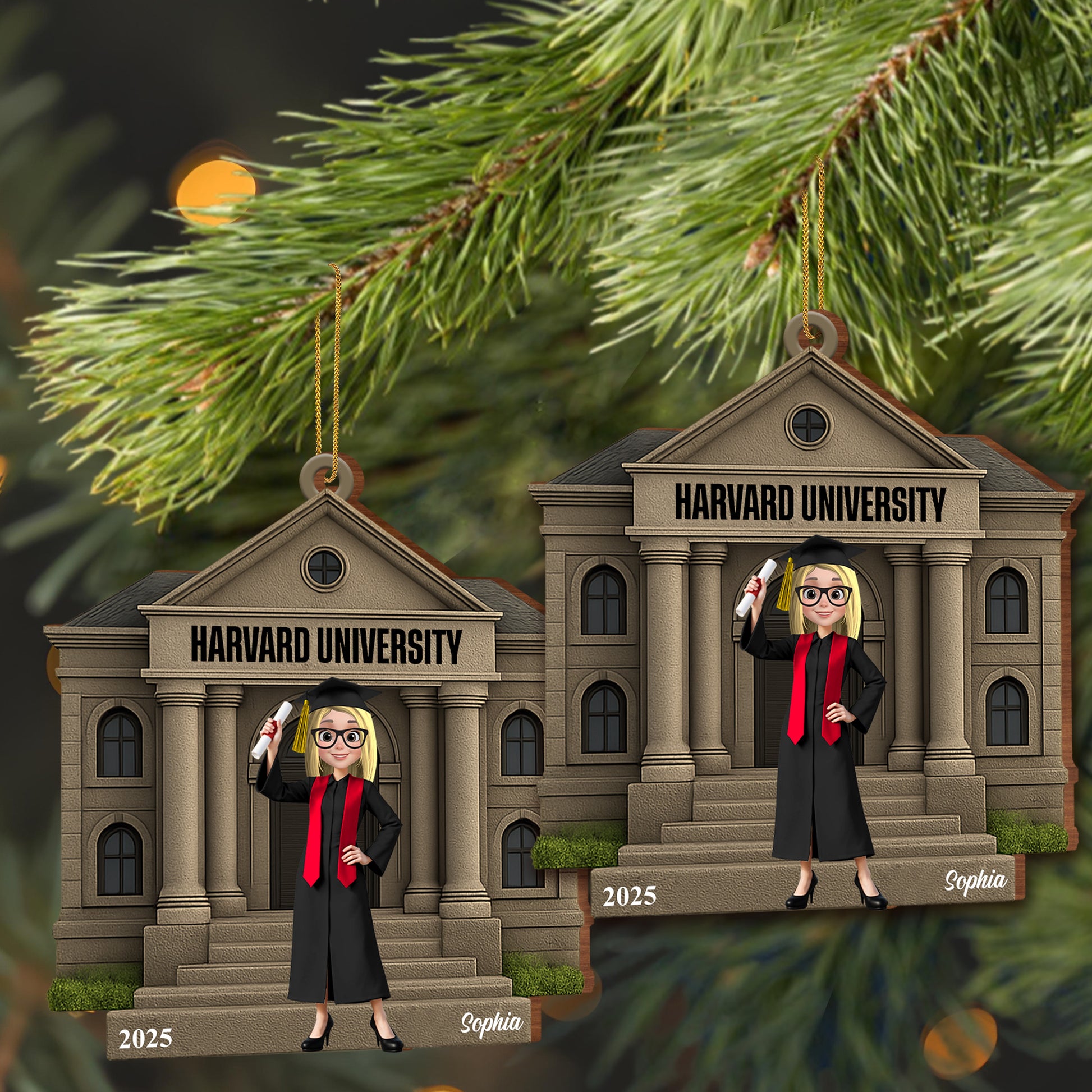 Celebrate Your Academic Achievement, Graduate In Cap And Gown