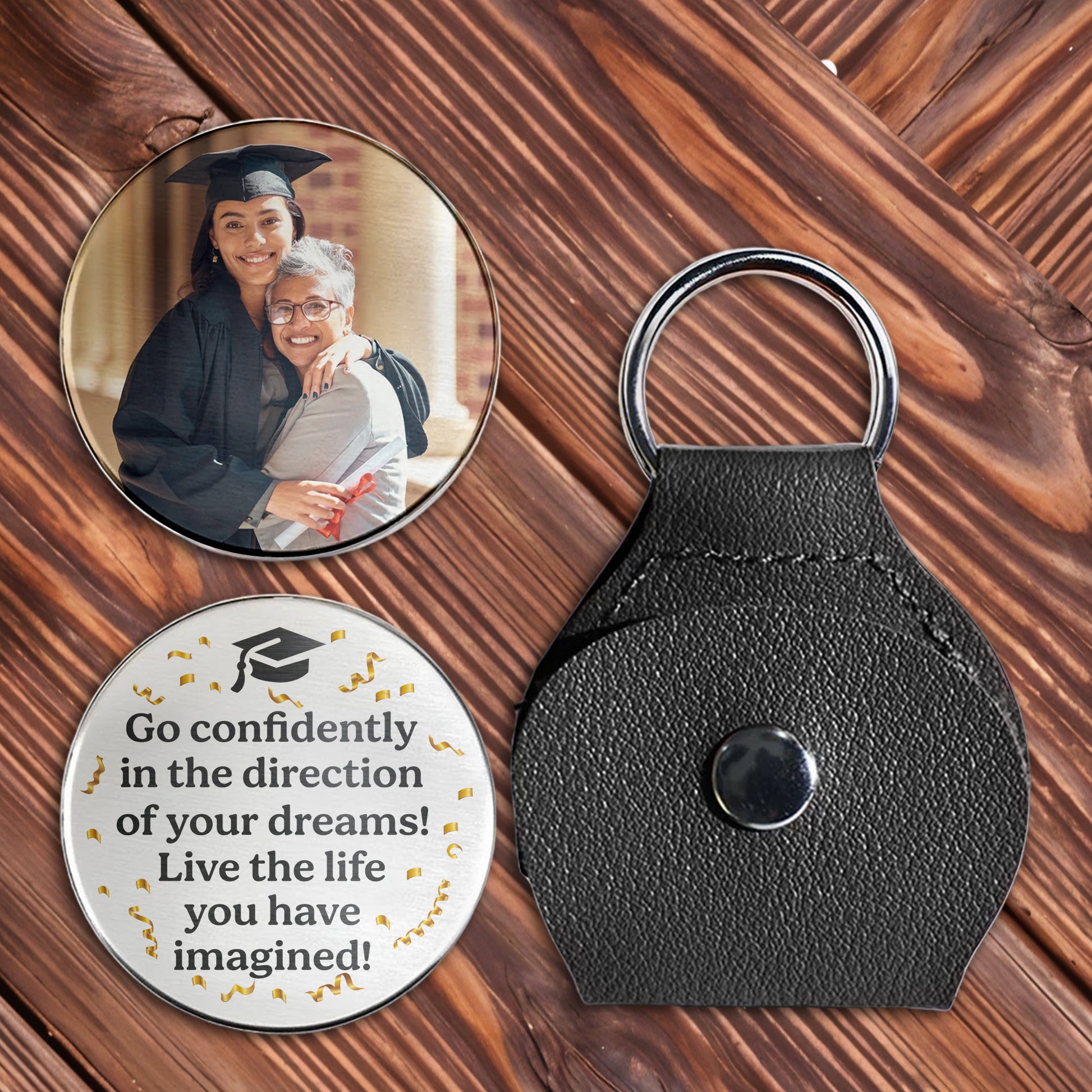 Go Confidently In The Direction Of Your Dreams With Cap And Diploma