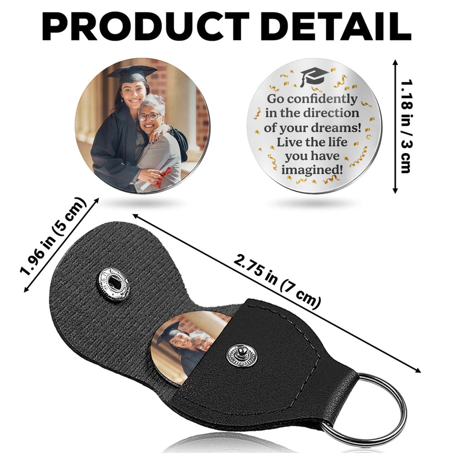 Go Confidently In The Direction Of Your Dreams With Cap And Diploma