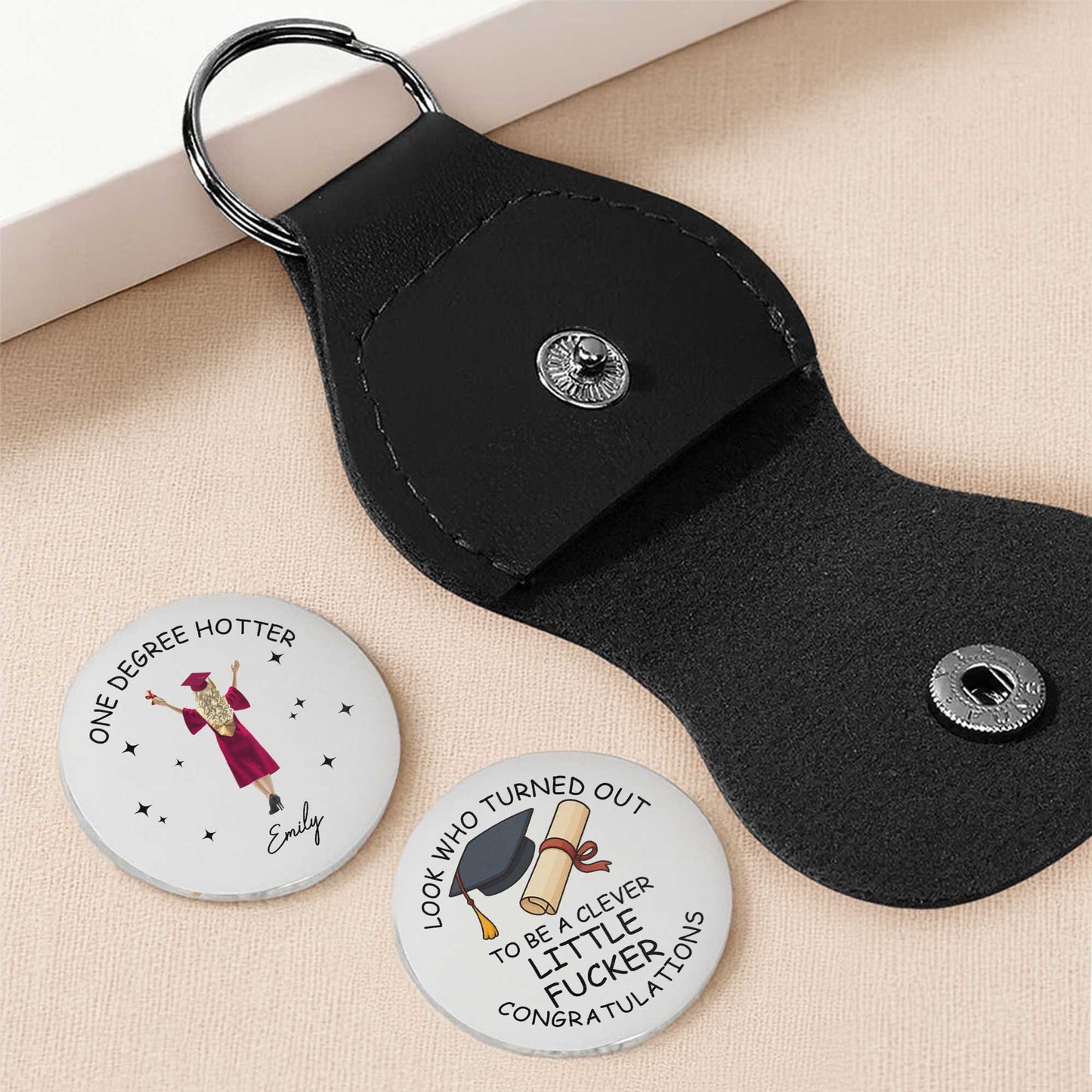 One Degree Hotter, Graduation Cap And Diploma