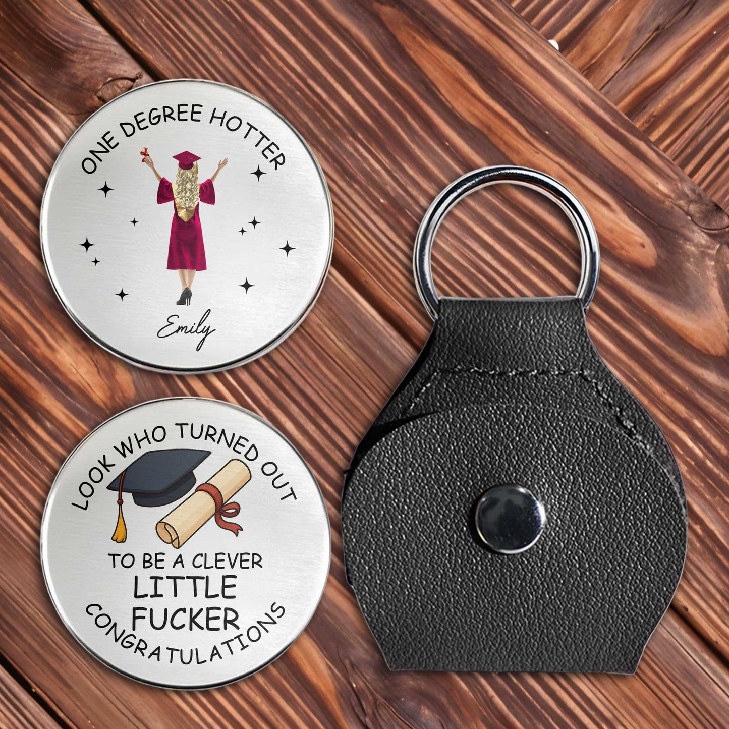 One Degree Hotter, Graduation Cap And Diploma