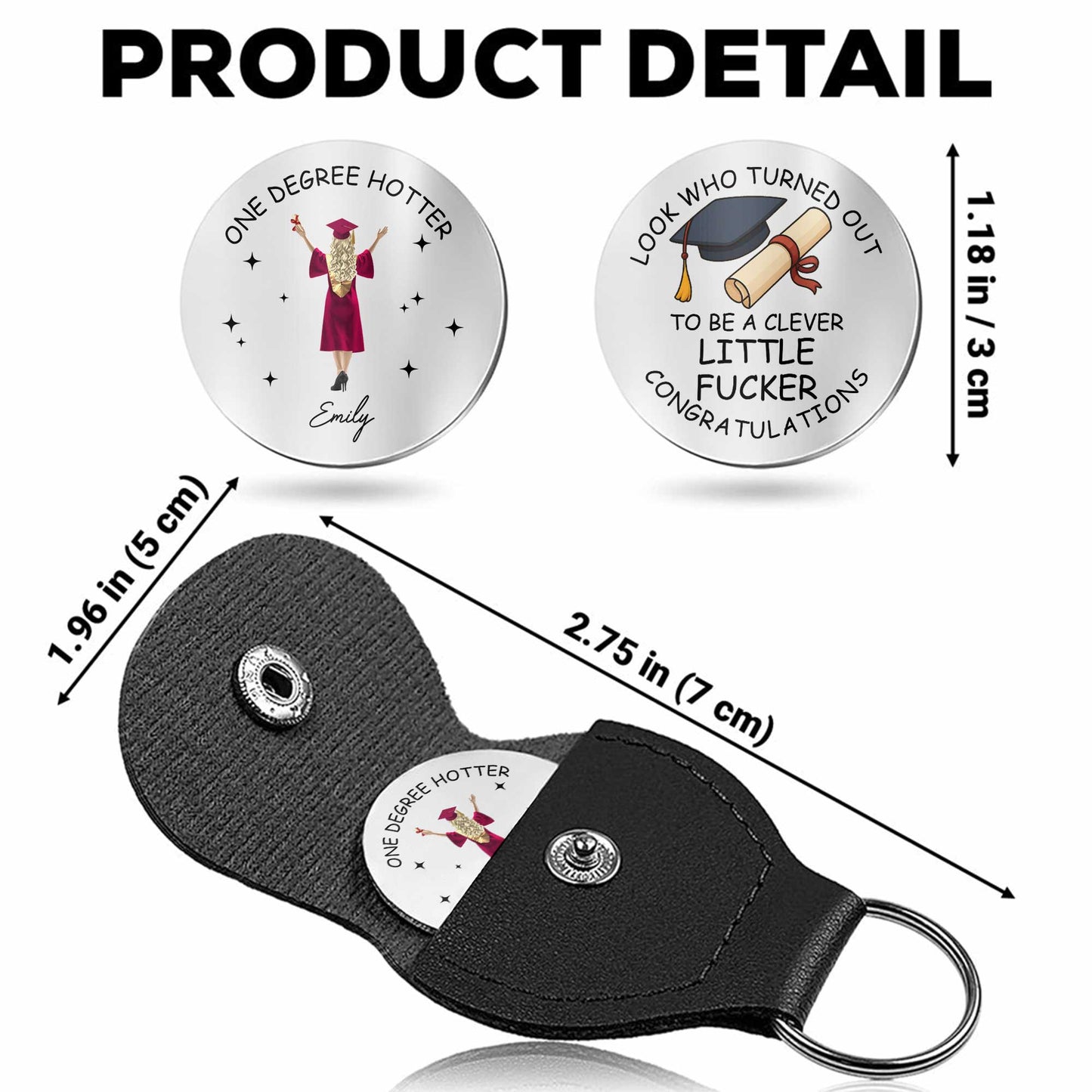 One Degree Hotter, Graduation Cap And Diploma