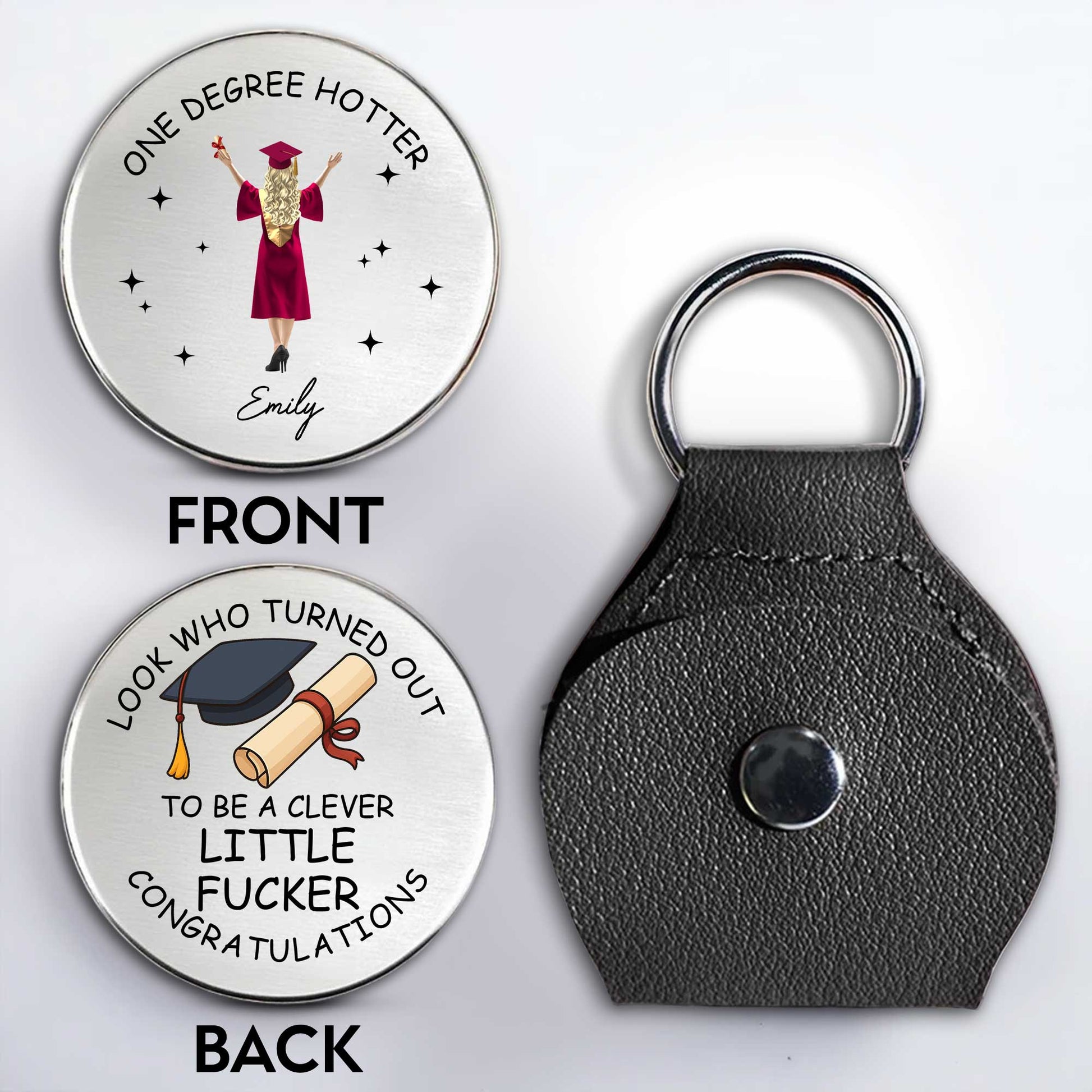 One Degree Hotter, Graduation Cap And Diploma