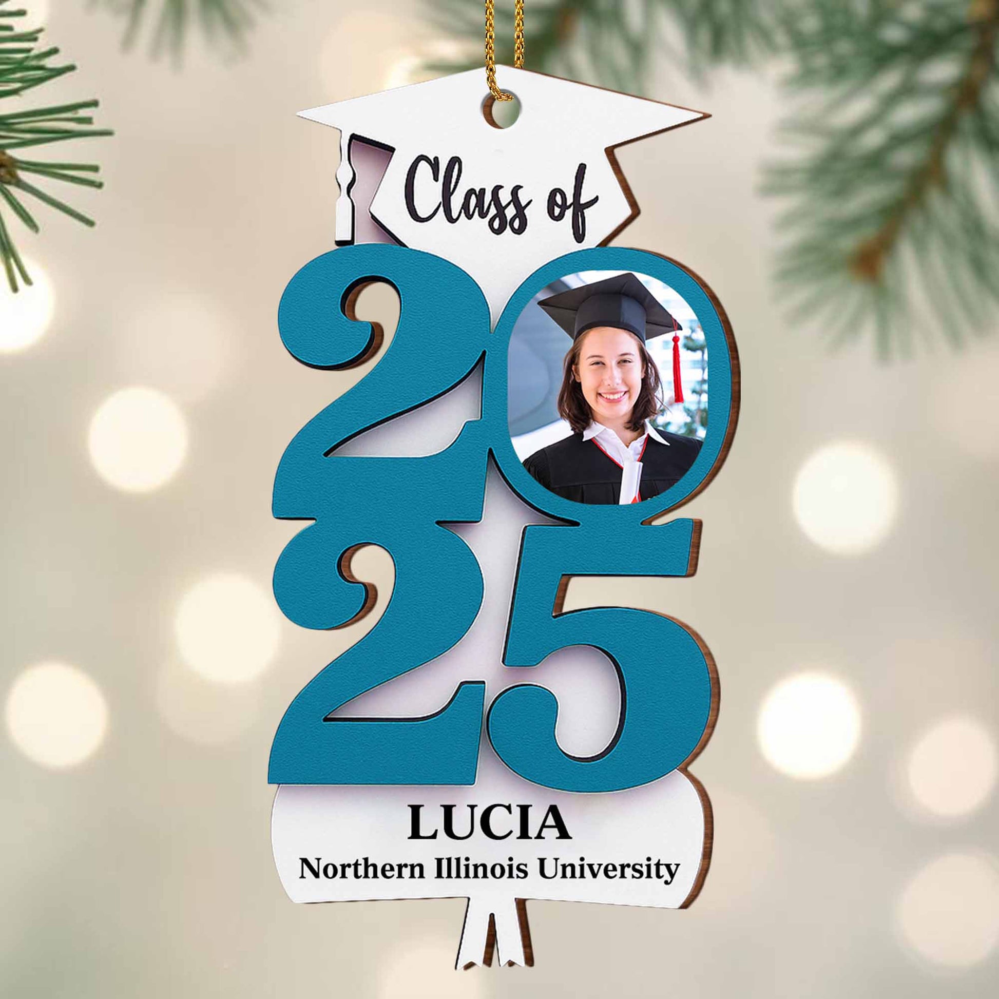 Celebrate Proud Achievements, Graduation Cap and Year