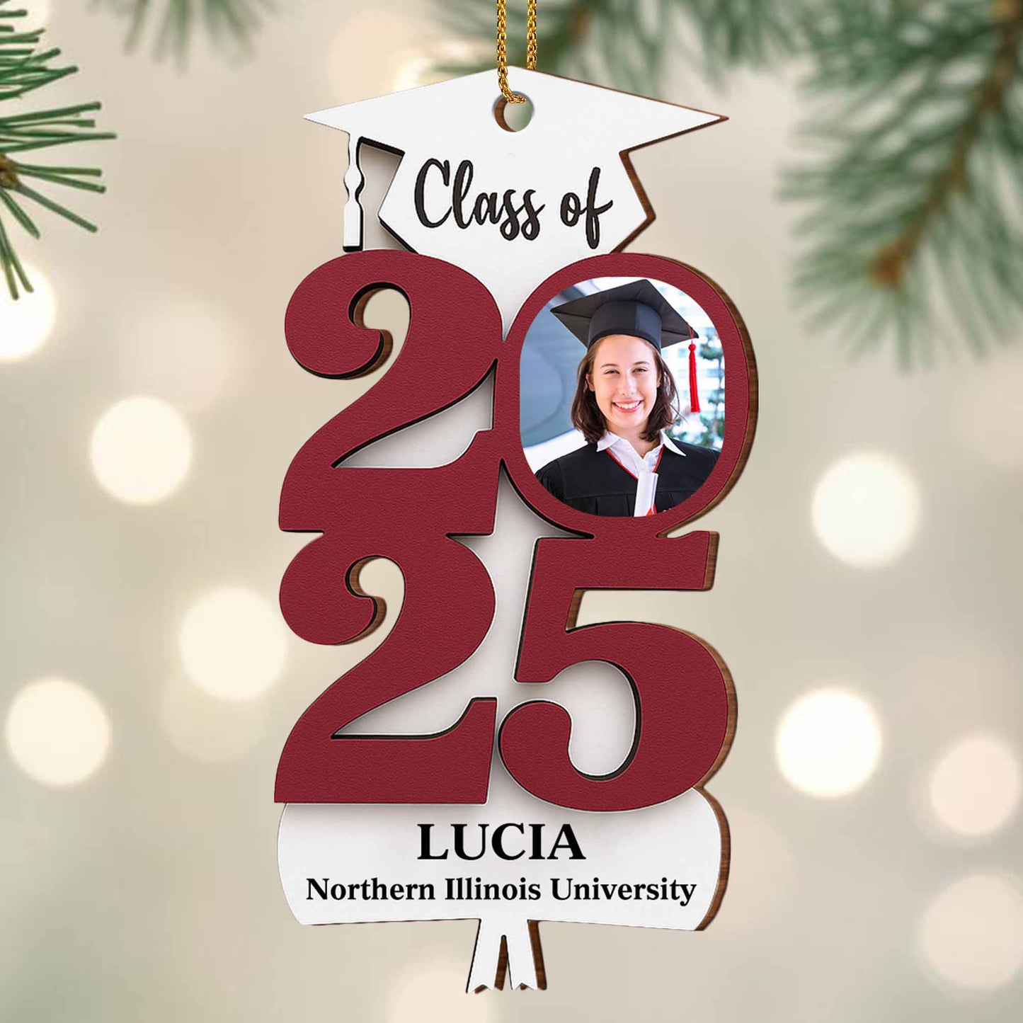 Celebrate Proud Achievements, Graduation Cap and Year