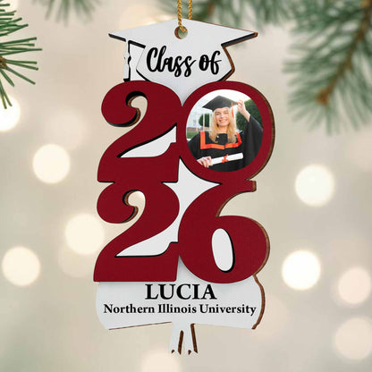 Celebrate Your Graduate, Custom Year Graduation Ornament