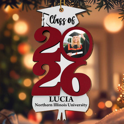Celebrate Your Graduate, Custom Year Graduation Ornament