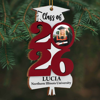 Celebrate Your Graduate, Custom Year Graduation Ornament