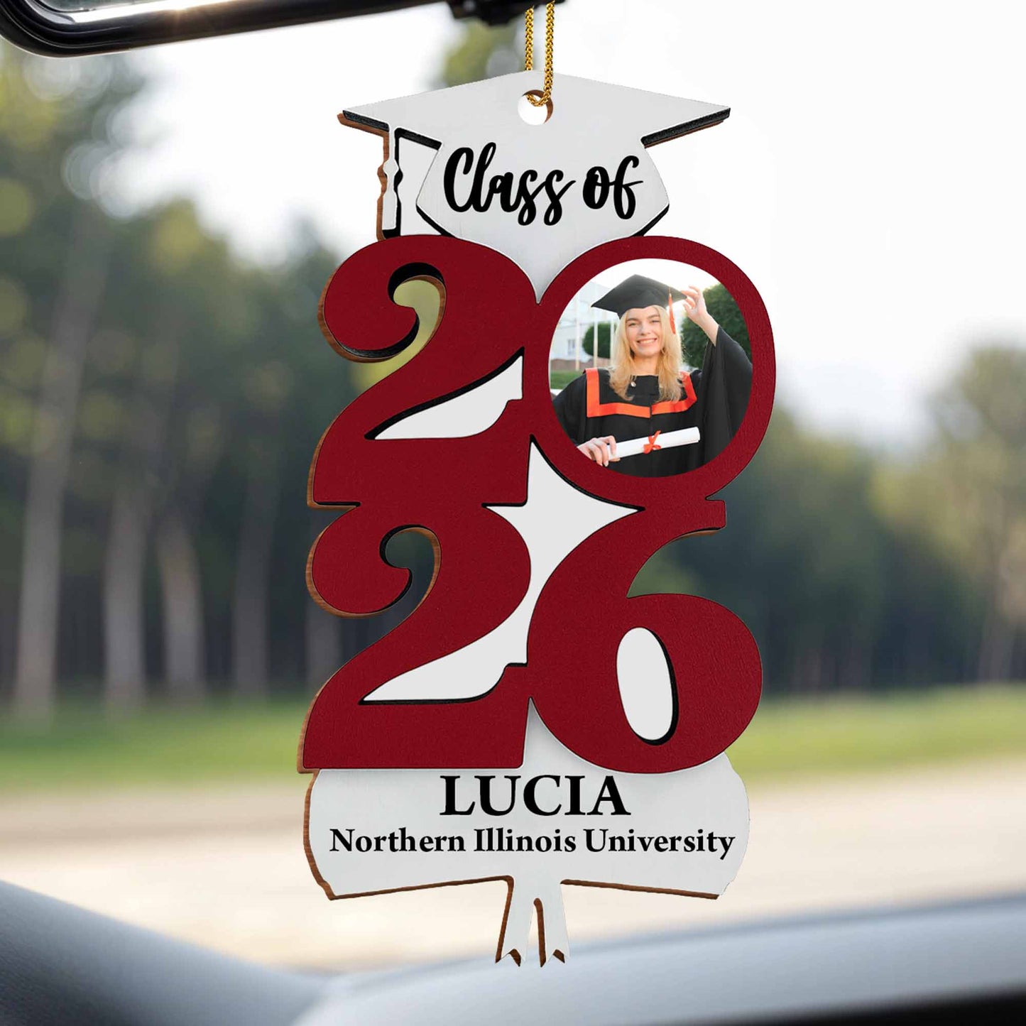 Celebrate Your Graduate, Custom Year Graduation Ornament