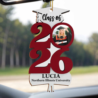 Celebrate Your Graduate, Custom Year Graduation Ornament
