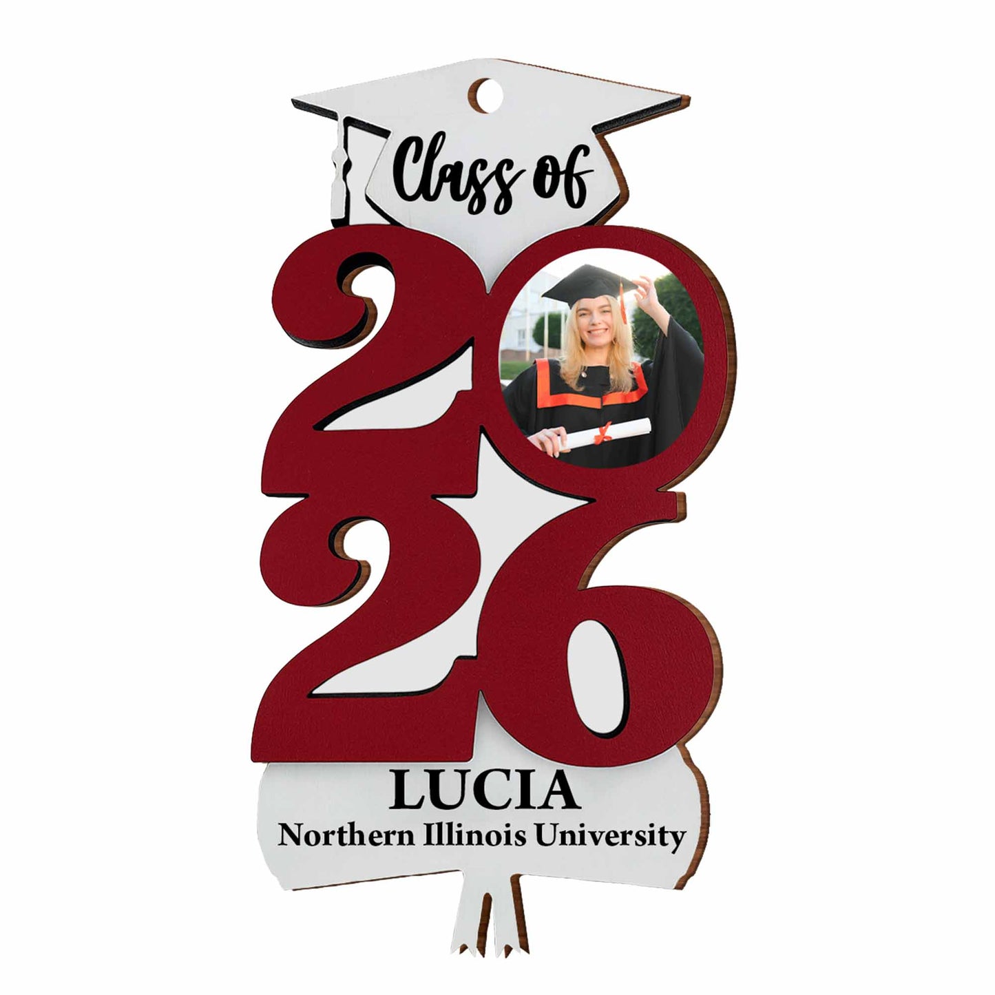 Celebrate Your Graduate, Custom Year Graduation Ornament