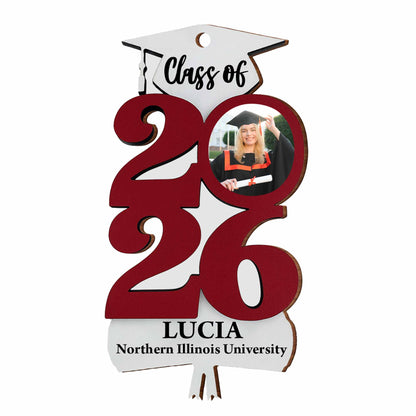 Celebrate Your Graduate, Custom Year Graduation Ornament