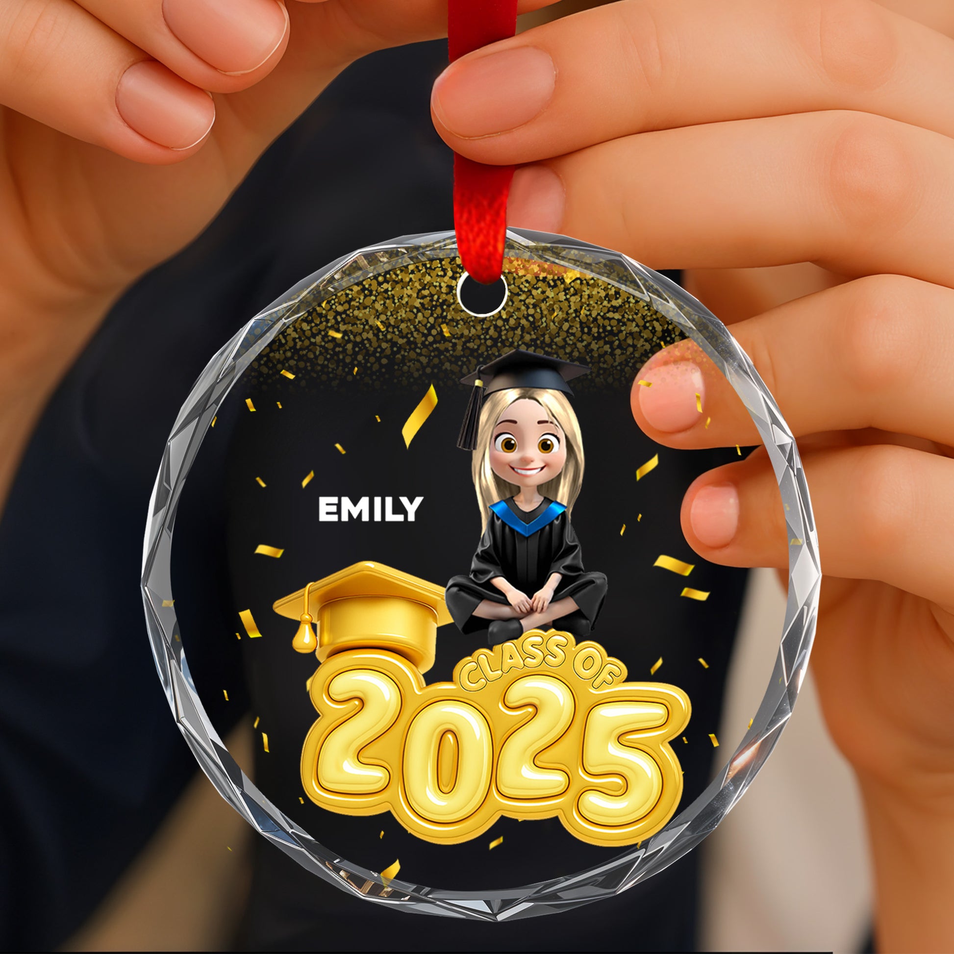 Class Of 2025 Graduation Custom Ornament