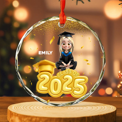 Class Of 2025 Graduation Custom Ornament