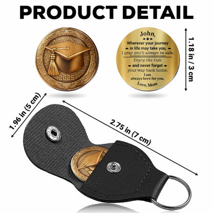 Wherever Your Journey Takes You Keychain