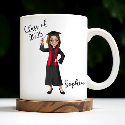 The Tassel Was Worth The Hassle Graduation Cap Mug