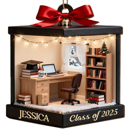 Celebrate Academic Achievements, Office Desk And Books