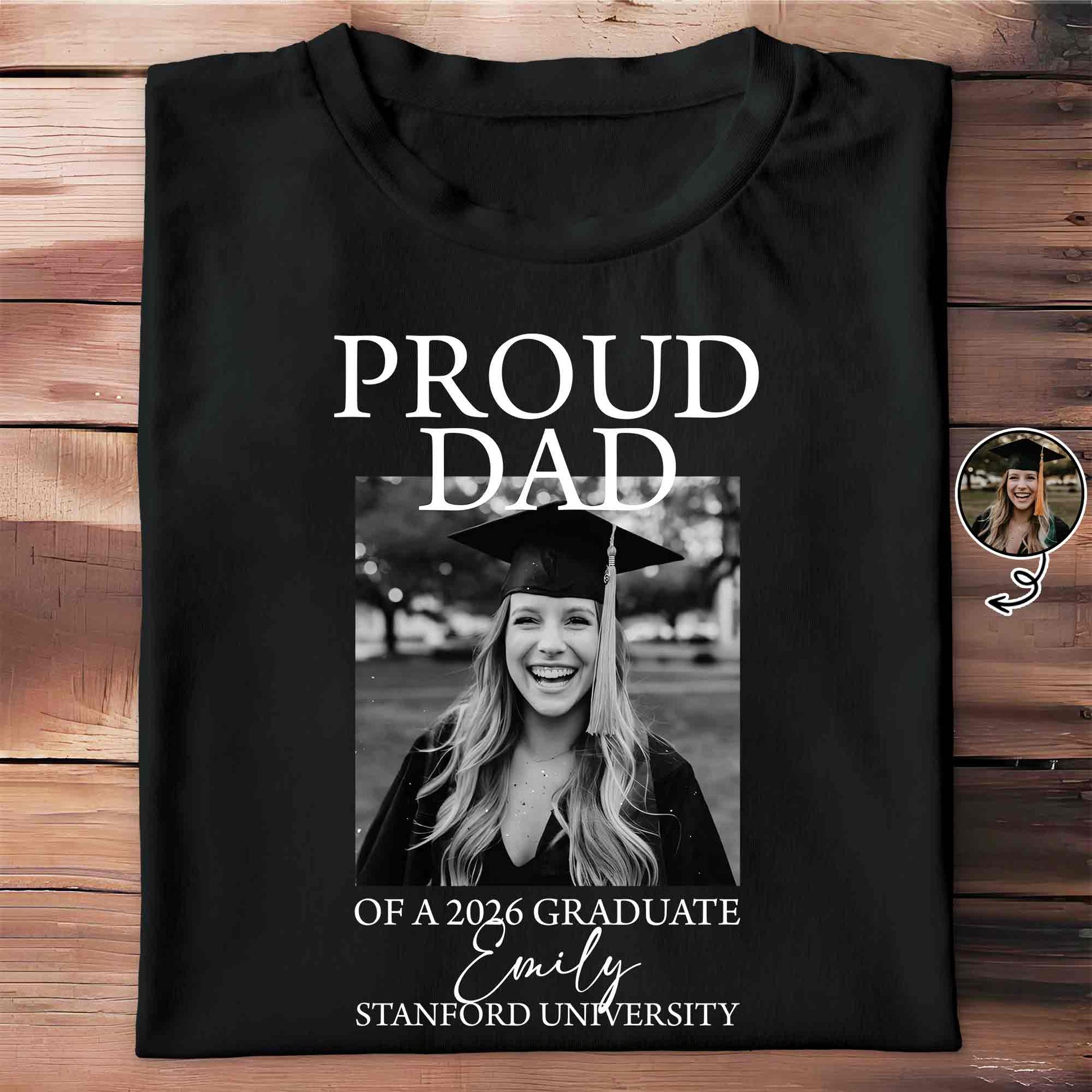 Proud Dad Of A Graduate Cap