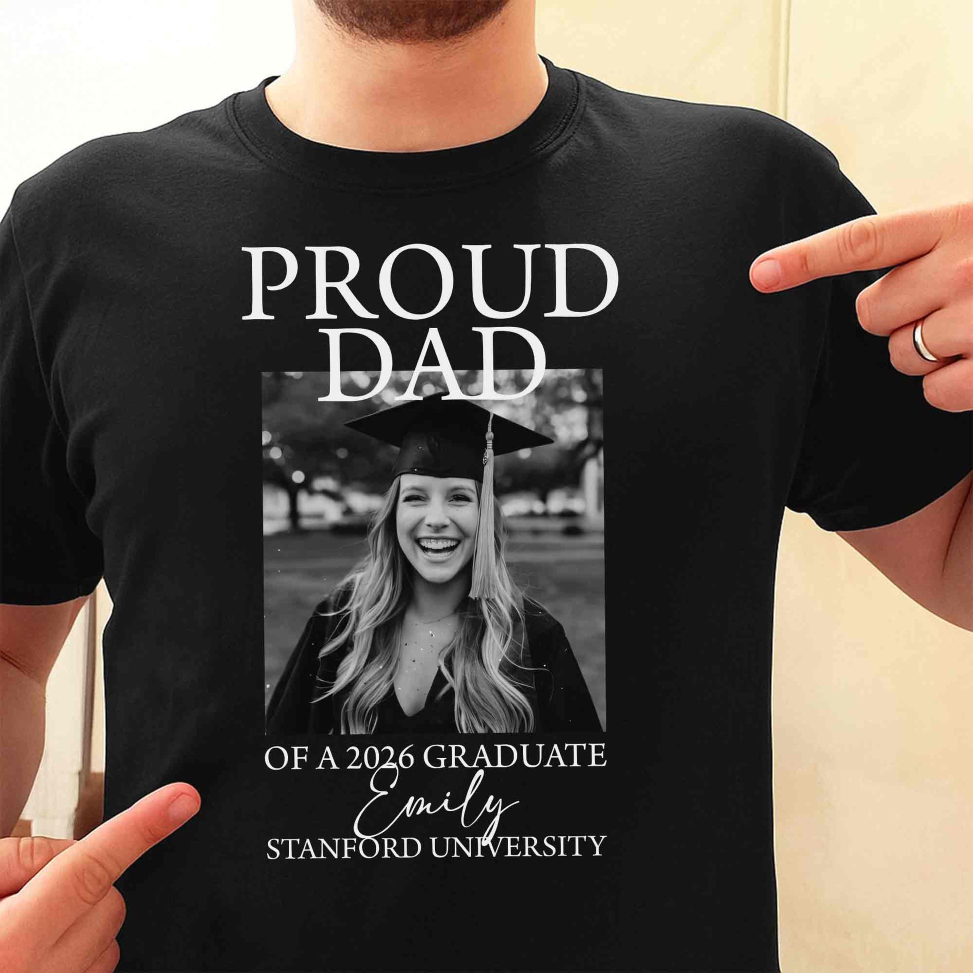 Proud Dad Of A Graduate Cap