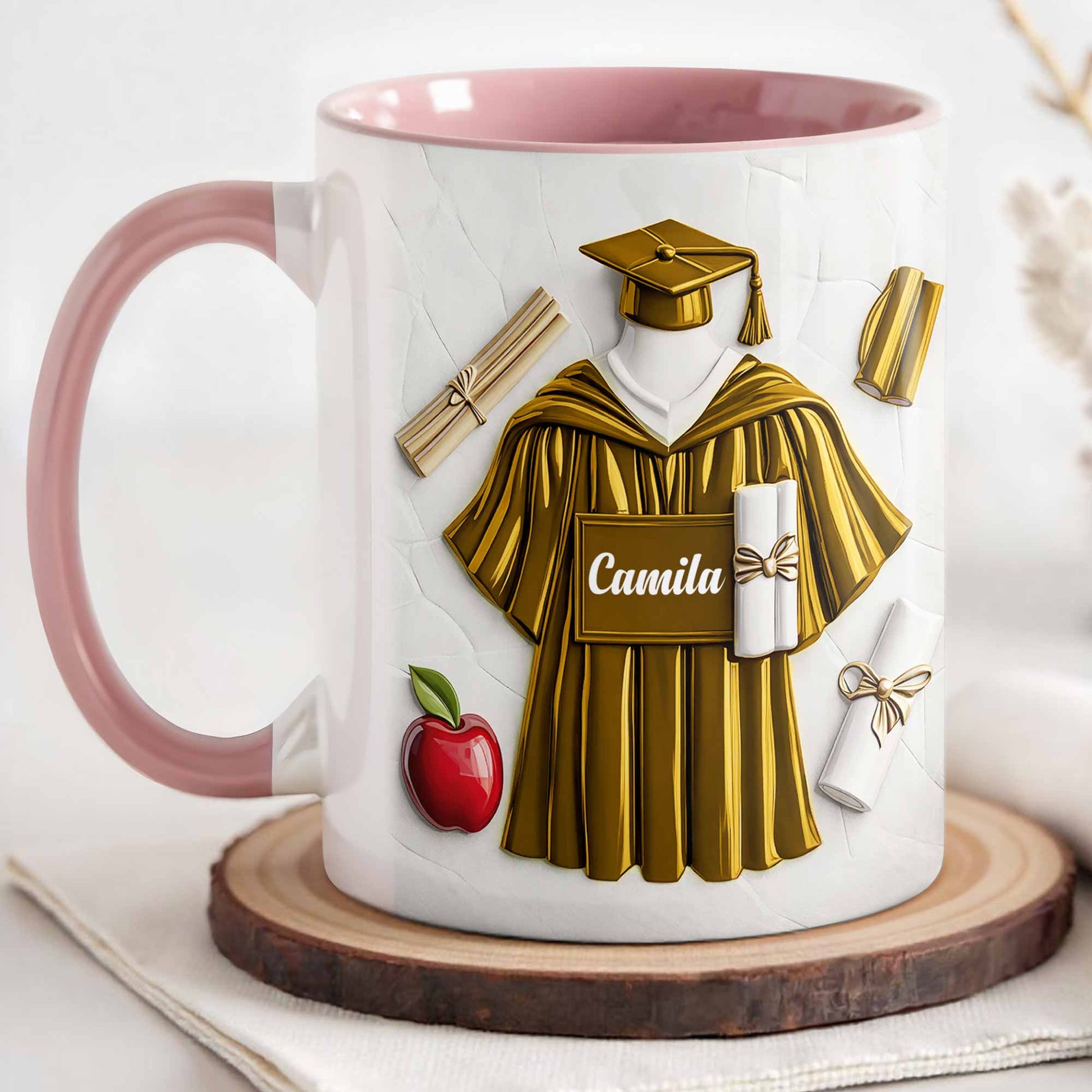 Celebrate Your Achievement Graduation Gown And Diploma Scroll