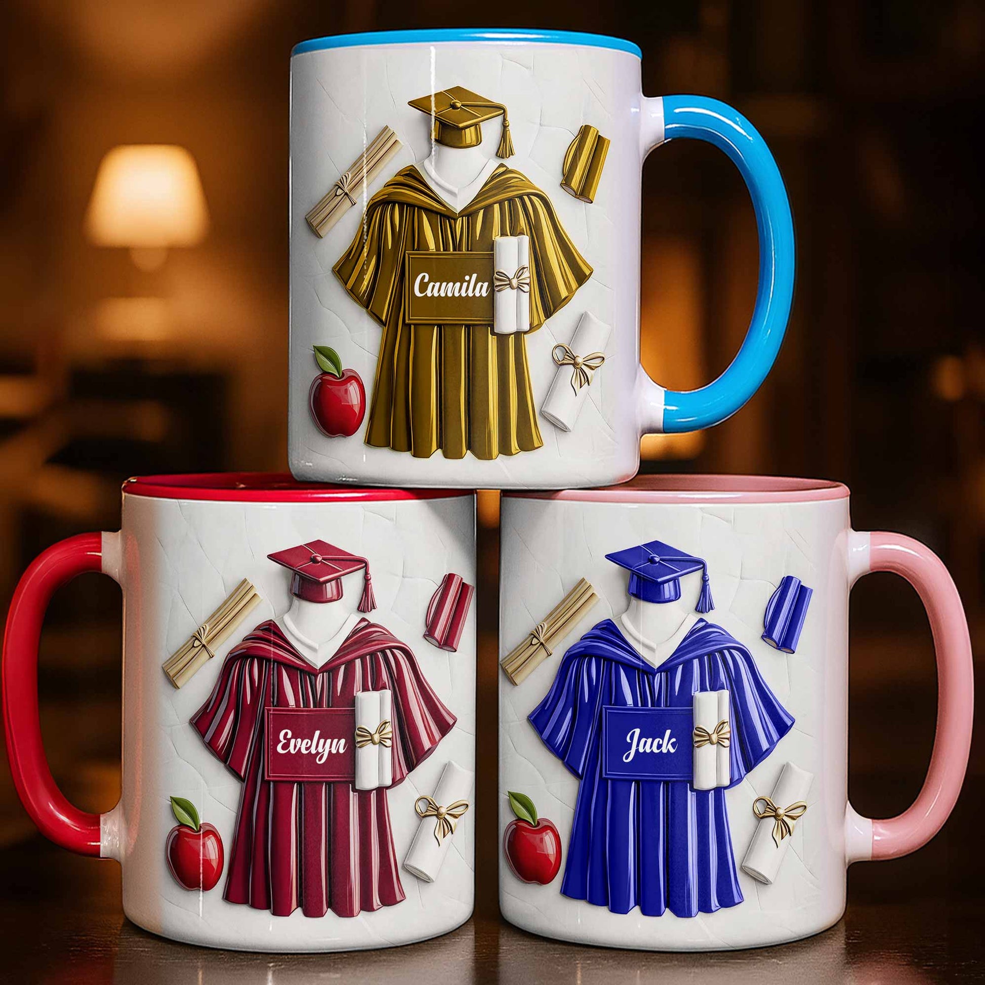 Celebrate Your Achievement Graduation Gown And Diploma Scroll