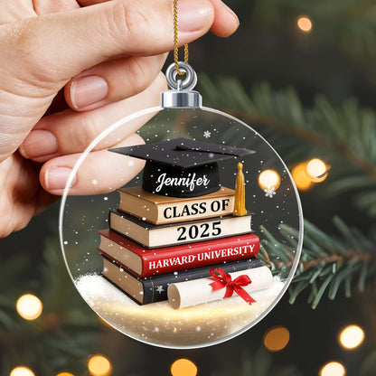 Customized Graduation Books And Mortarboard Keepsake