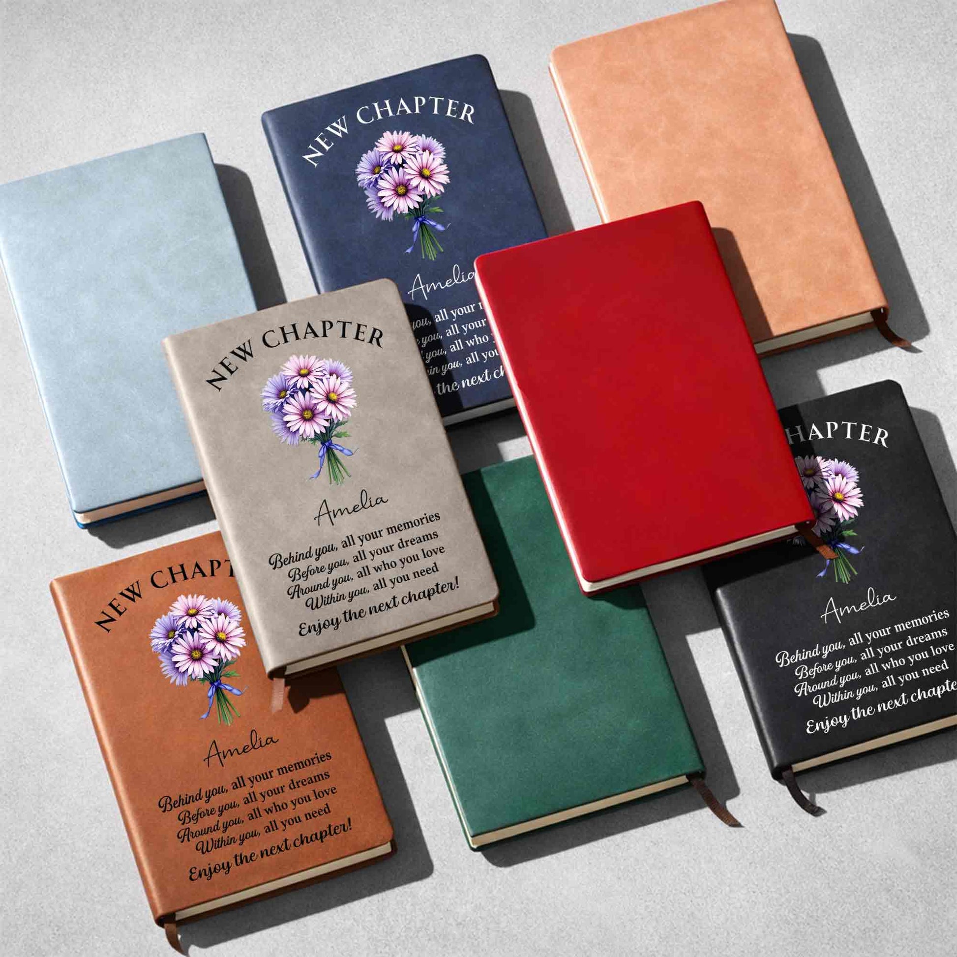 New Chapter Behind You All Your Memories Flower Bouquet