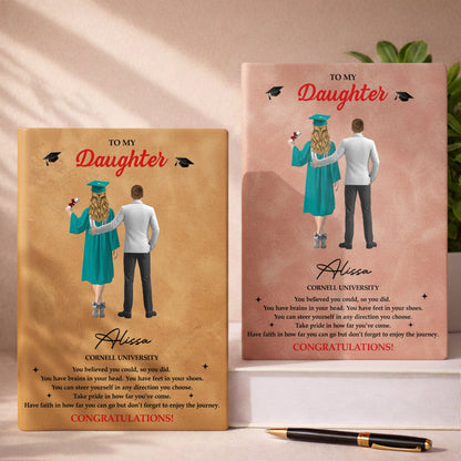 To My Daughter, You Believed You Could, Graduation Cap