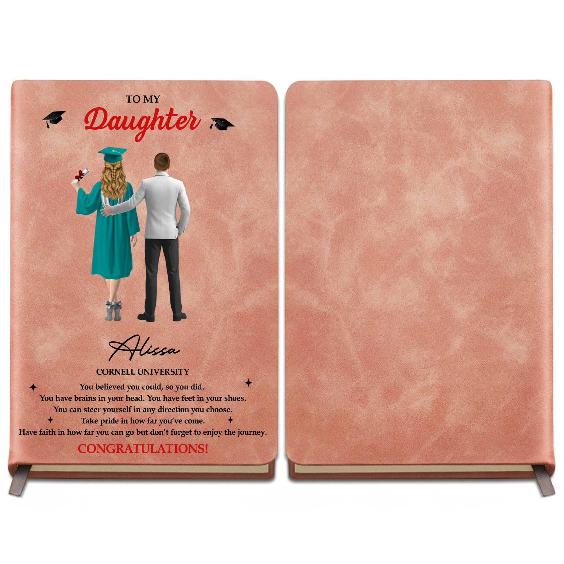 To My Daughter, You Believed You Could, Graduation Cap